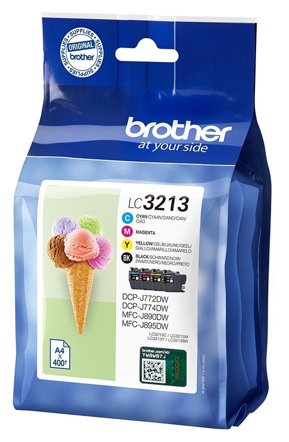   Genuine LC3213 4 PACK Multi Pack Ink Cartridges Brother OEM