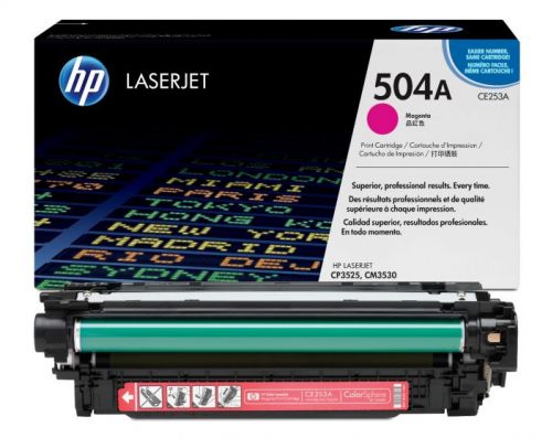 Genuine  CE253A Magenta Laser Toner HP OEM 